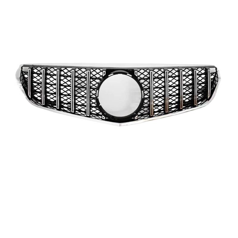 Auto Kühlergrill Für Benz Für E Coupe W207 C207 A207 2009-2016 E200 E260 E320 E350 E400 E500 Stoßfängergitter Fronteinlassgitter Grill Styling Front Kühlergrill(2009-2012 GT Silvery) von Barhbt