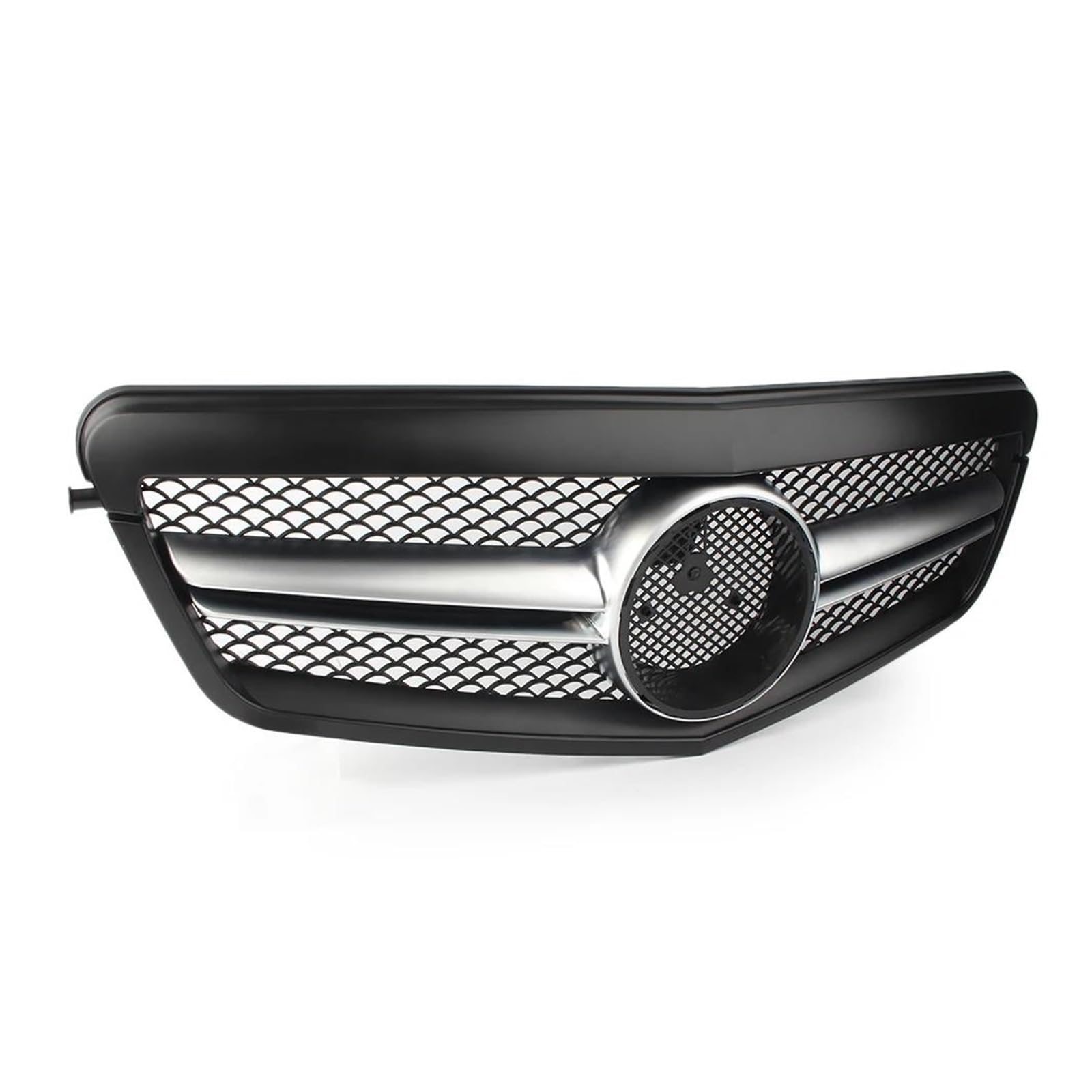 Auto Kühlergrill Für Benz Für E-Klasse W212 2010 2011 2012 2013 Sport Stil Kühlergrill ABS Kunststoff Matt Schwarz Auto Front Grille W/Logo Front Kühlergrill von Barhbt