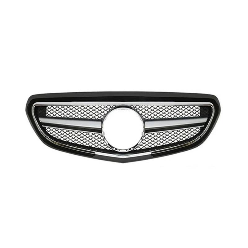 Auto Kühlergrill Für Benz Für E-Klasse W212 2014 2015 2016 Auto Front Racing Billet Stoßstange Grille Oberen Facelift Grill Front Kühlergrill(No Camera Hole Black Frame) von Barhbt