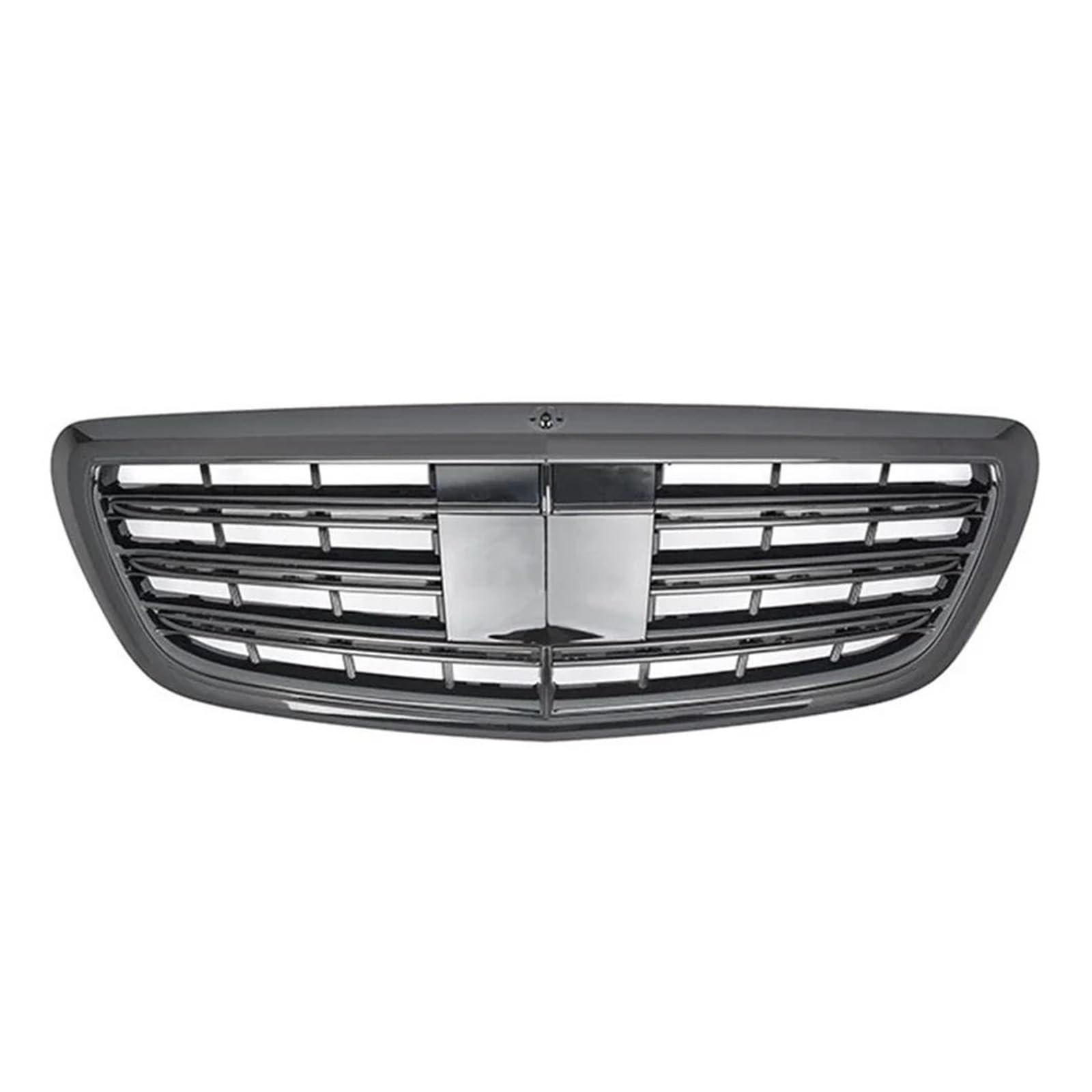 Auto Kühlergrill Für Benz Für E-Klasse W213 E350 E400 E450 E500 2016-2020 Vorne Racing Center Grille Facelift Stoßstange Grill Front Kühlergrill(Glossy Black) von Barhbt