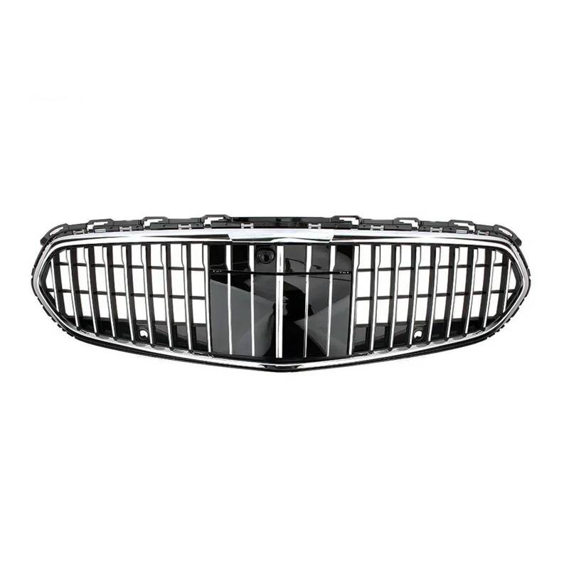 Auto Kühlergrill Für Benz Für W206 C-Klasse 2022+ Auto Front Racing Facelift Grill Oberen Stoßstange Gitter Front Kühlergrill(Chrome) von Barhbt