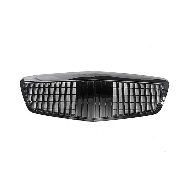 Auto Kühlergrill Für Benz Für W221 S-Klasse S320 S350 S450 S500 S63 S65 2005-2008 2009-2013 Front Racing Facelift Stoßstangengitter Front Kühlergrill(A Glossy Black 2009-2013) von Barhbt