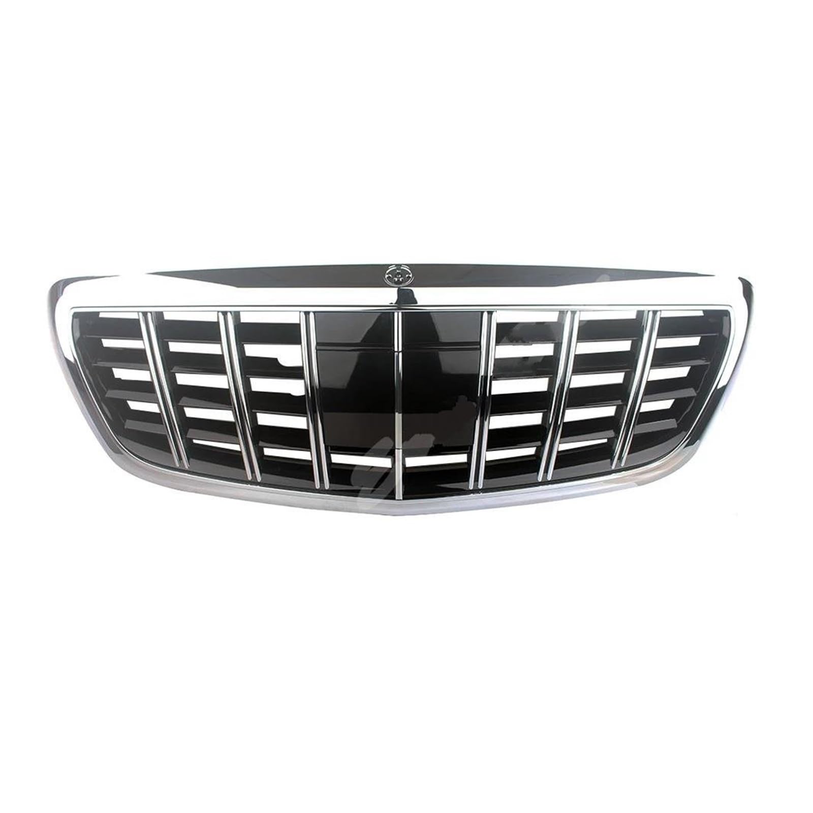 Auto Kühlergrill Für Benz Für W222 S-Klasse 2014 2015 2016 2017 2018 2019 GT Stil Mit Kamera Flip Vorne Racing Grille Oberen Stoßstange Grill Front Kühlergrill von Barhbt