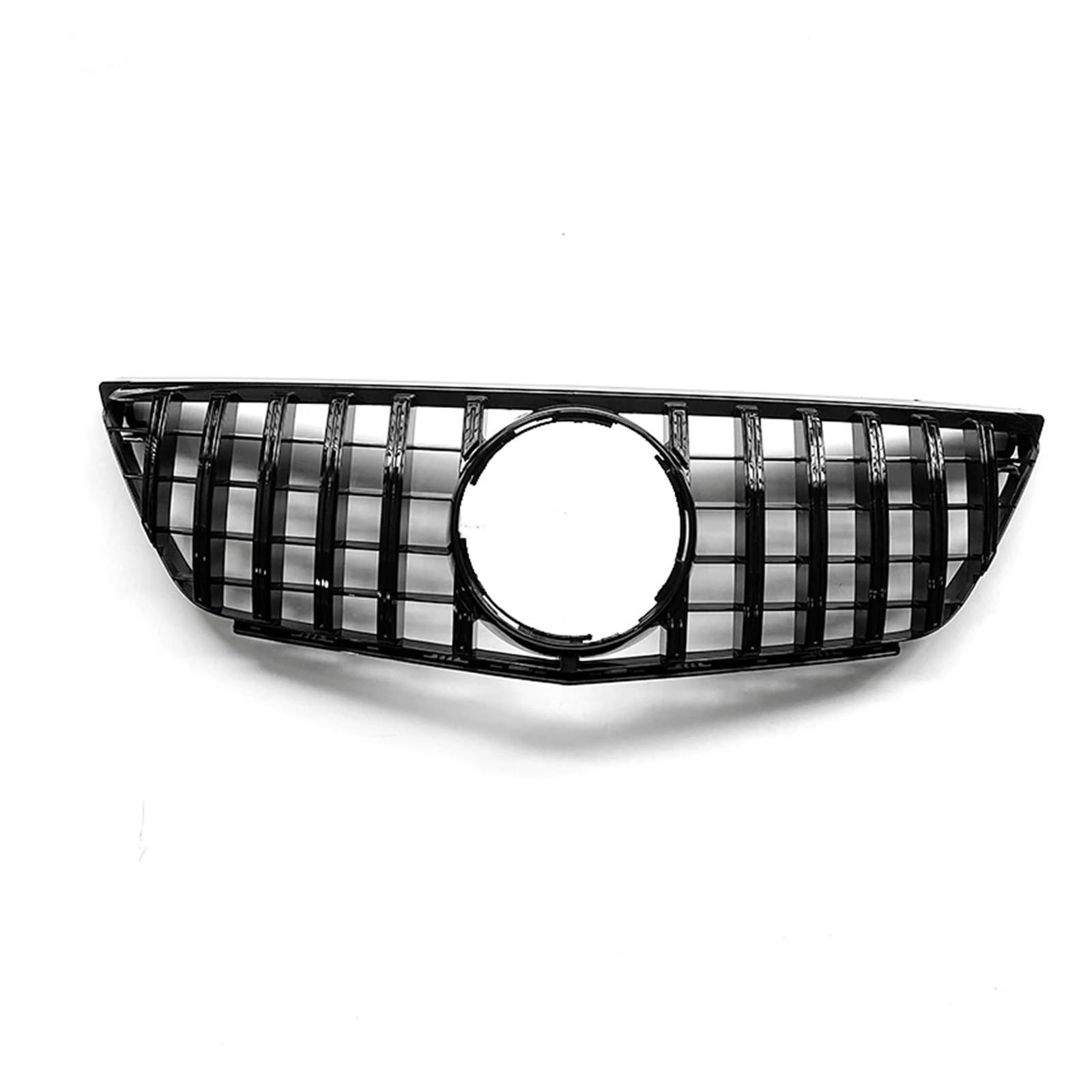 Auto Kühlergrill Für Benz Für W245 B Klasse 2008-2011 B150 B160 B170 B180 B200 Sport GT Stil Obere Stoßstange Haube Mesh Grid Front Kühlergrill Front Kühlergrill(Schwarz) von Barhbt