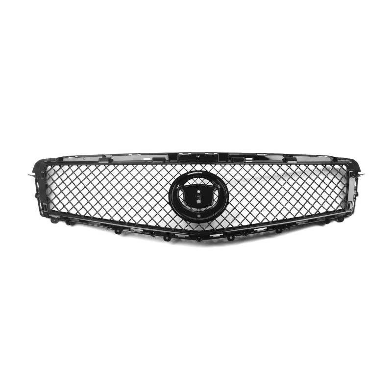 Auto Kühlergrill Für Cadillac Für ATS 2013 2014 Limousine 4-Türer Frontgrill Schwarz Honeycomb Style Racing Grills Auto Obere Stoßstange Haube Mesh Vent Grid Front Kühlergrill von Barhbt