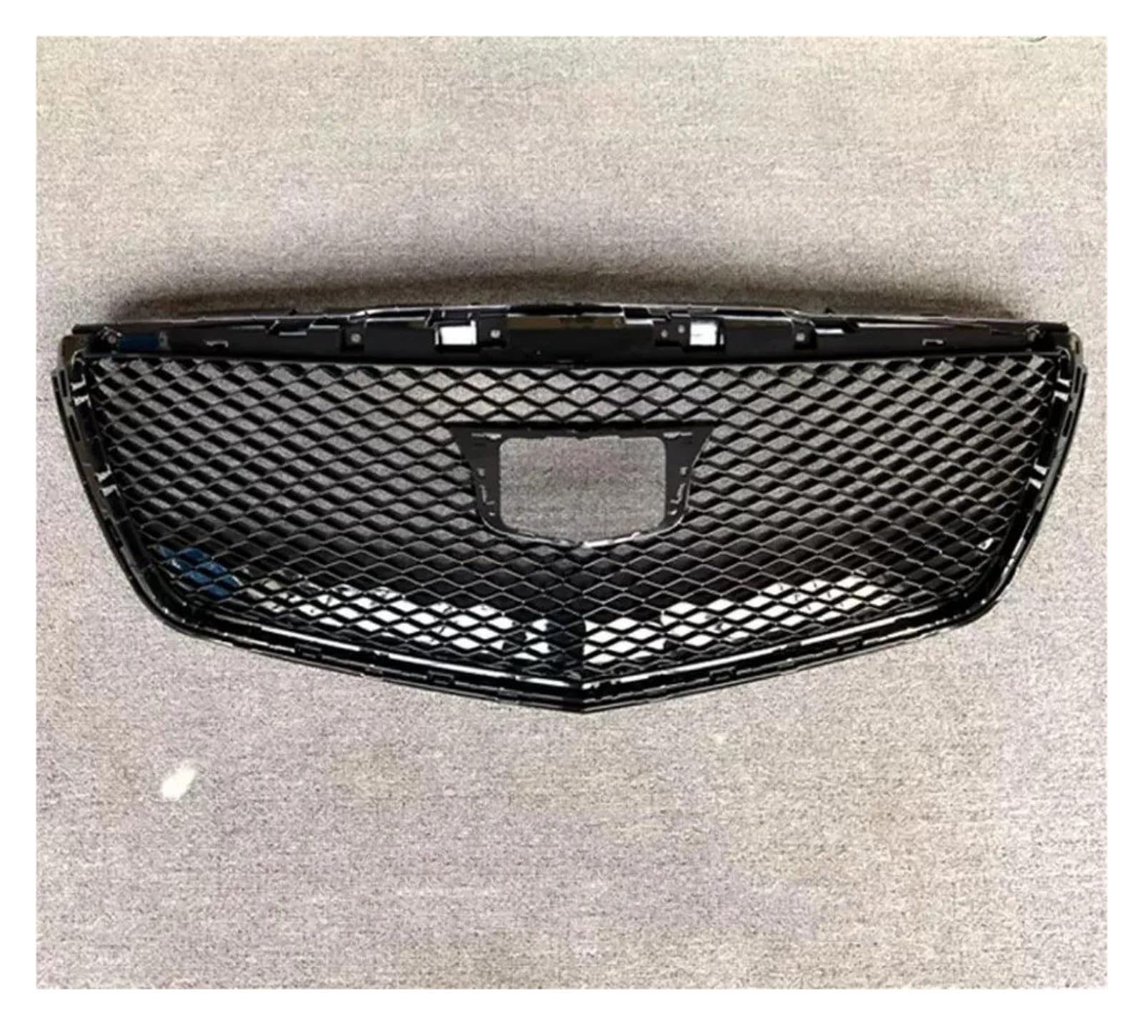 Auto Kühlergrill Für Cadillac Für ATS Für ATSL Für XT5 Auto Front Stoßstange Grill Racing Grills Maske Kühlergrill Front Kühlergrill(Bright Black) von Barhbt