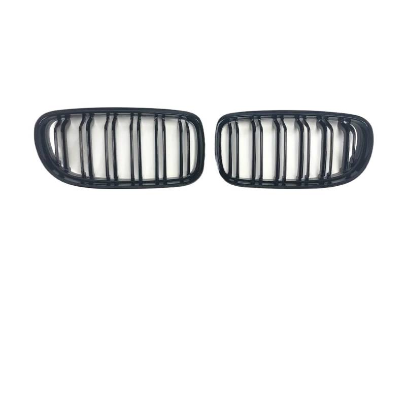 Auto Kühlergrill Für E90 E91 3er 2005-2012 325i 320i 330i 335i Tuning-Zubehör Frontniere Stoßstangengrill Renngrillverkleidung Facelift Front Kühlergrill(09-12 Glossy Black) von Barhbt