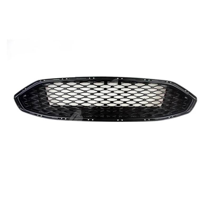 Auto Kühlergrill Für Ford Für Fusion Für Mondeo 2017-2018 Auto Vorne Racing Facelift Grill Oberen Stoßstange Grille Abdeckung Front Kühlergrill(Glossy Black) von Barhbt