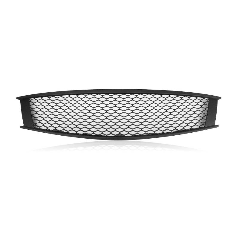 Auto Kühlergrill Für Infiniti G G37 Q60 Coupé 2 Türer 2008-2013 Wabenkohlefaser-Look/Glanz/Mattschwarzer Stoßstangenhauben-Maschengrill Frontgrill Front Kühlergrill(Matte Black) von Barhbt