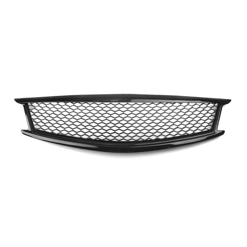 Auto Kühlergrill Für Infiniti G25 G37 Limousine 4-türig 2010 2011 2012 2013 Kühlergrill Grill Carbonfaser-Look/Glanz/Mattschwarz Stoßstangenhaubengitter Front Kühlergrill(Glossy Black) von Barhbt