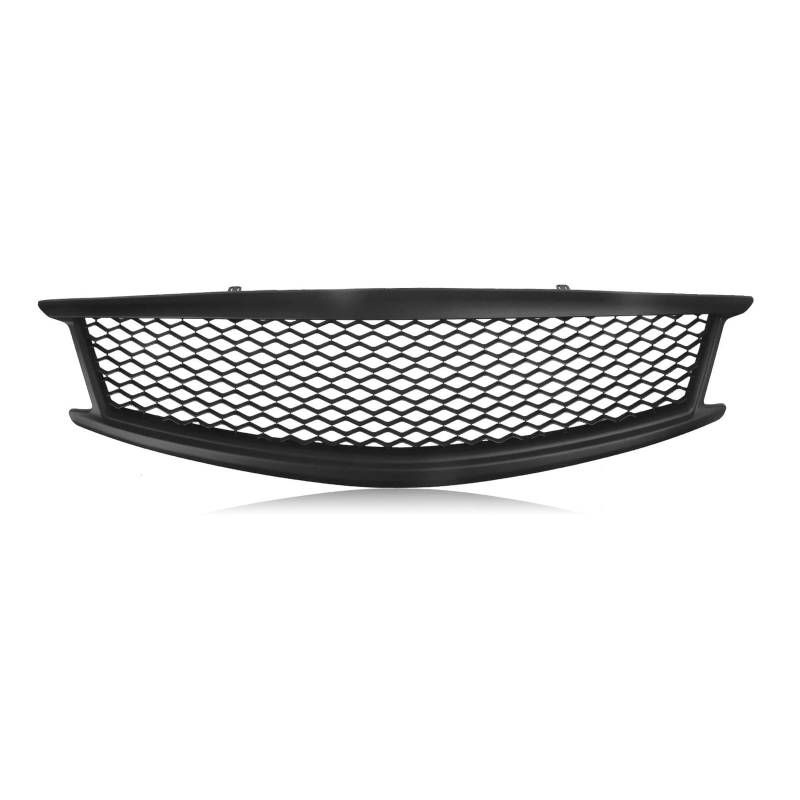 Auto Kühlergrill Für Infiniti G25 G37 Limousine 4-türig 2010 2011 2012 2013 Kühlergrill Grill Carbonfaser-Look/Glanz/Mattschwarz Stoßstangenhaubengitter Front Kühlergrill(Matte Black) von Barhbt