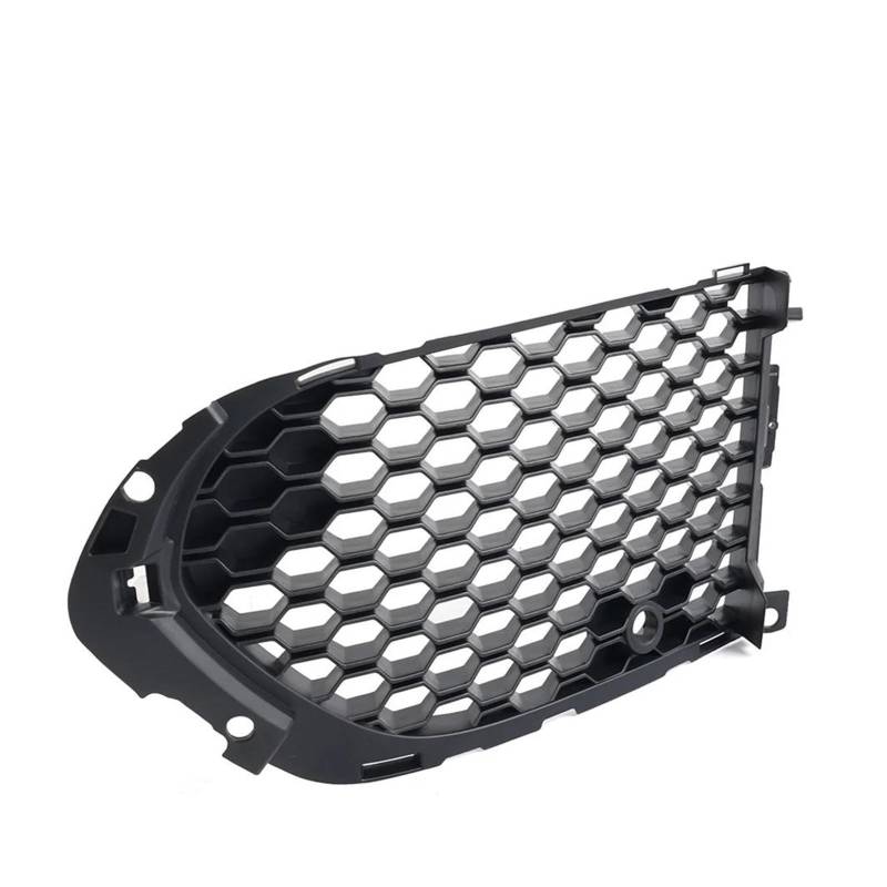 Auto Kühlergrill Für Jaguar Für F-Tempo 2016 2017 2018 2019 2020 Matte Schwarz Auto Geöffnet Mesh Front Stoßstange Nebel Licht Lampe Grill Grille Mit PDC Front Kühlergrill(Left) von Barhbt