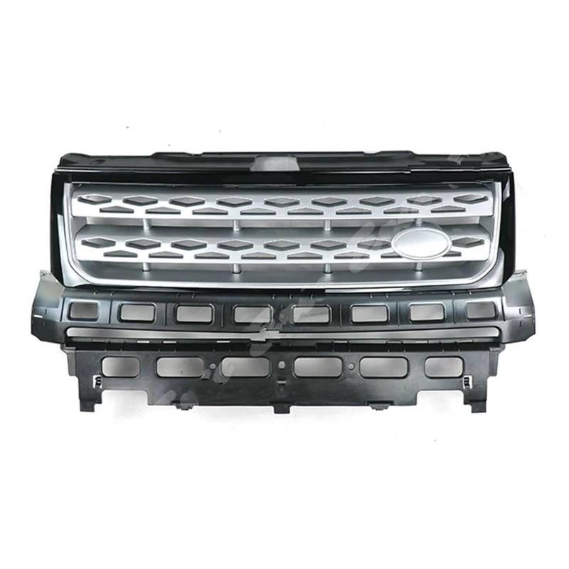 Auto Kühlergrill Für Land Für Rover Für Free Lander 2 2010 2011 2012 2013 2014 2015 2016 Auto Vorne Mitte Grille Grills Grille Front Kühlergrill(Chrome Frame) von Barhbt