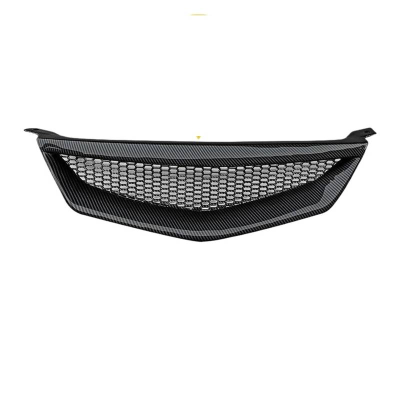 Auto Kühlergrill Für Mazda 6 2003–2010, Für M6 08–12, Stoßfänger Der Ersten Generation, Carbon-Oberflächengitter, Frontgrill, Refit-Zubehör, GR-Stil, Autogrill Front Kühlergrill(Carbon Surface 06-10) von Barhbt