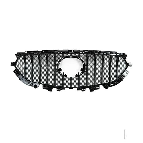 Auto Kühlergrill Für Mazda Für CX5 Für CX-5 2017 18 19 20 21 Racing Grill Stoßstange Refit Zubehör Mesh Glanz Chrom Überzug Front Grill Front Kühlergrill(B Black) von Barhbt