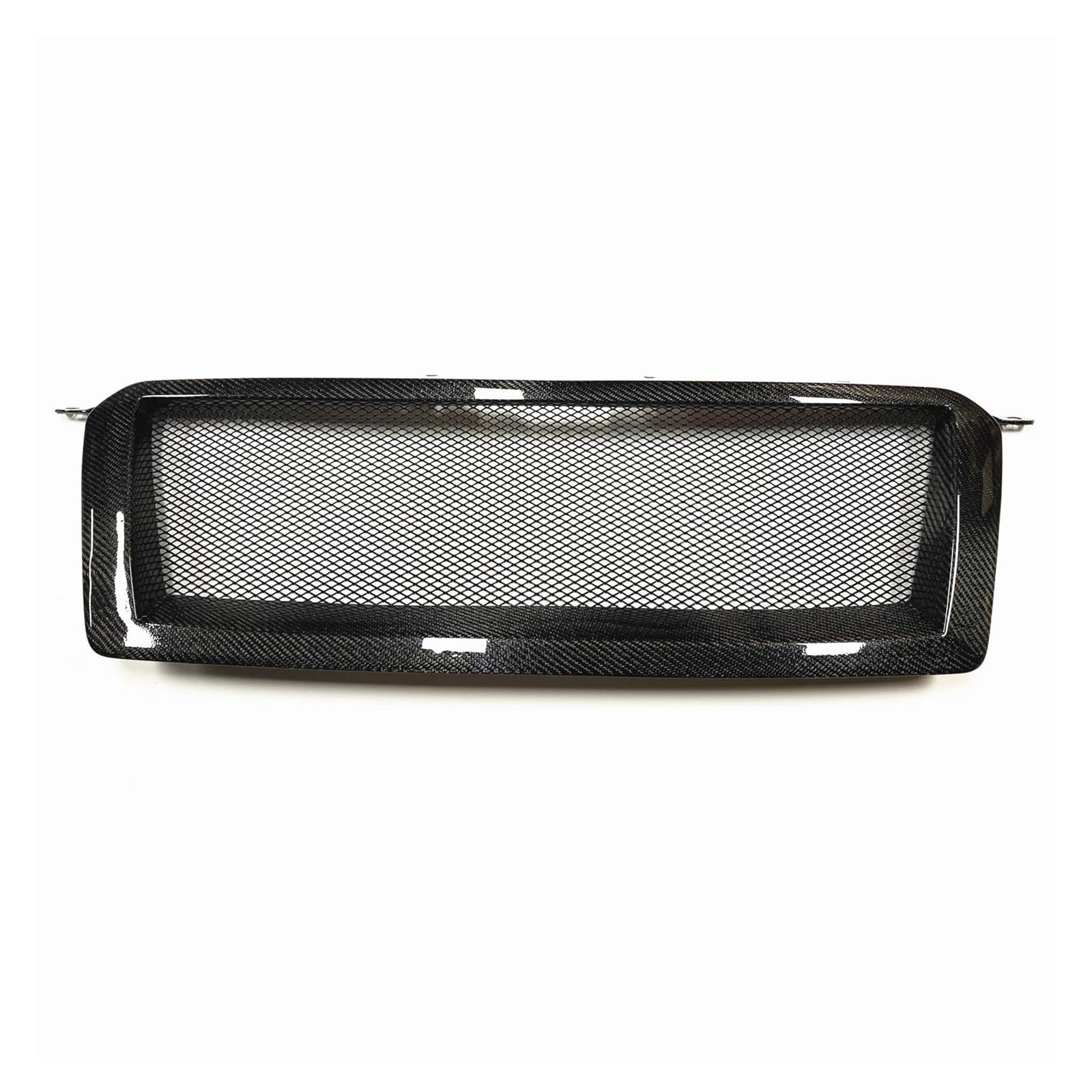 Auto Kühlergrill Für Subaru Für Outback 2013–2014 Limousine 4-türig Fiberglas/Kohlefaser Waben Stil Obere Stoßstange Haube Mesh Grid Grill Frontgrill Front Kühlergrill(Carbon Fiber) von Barhbt