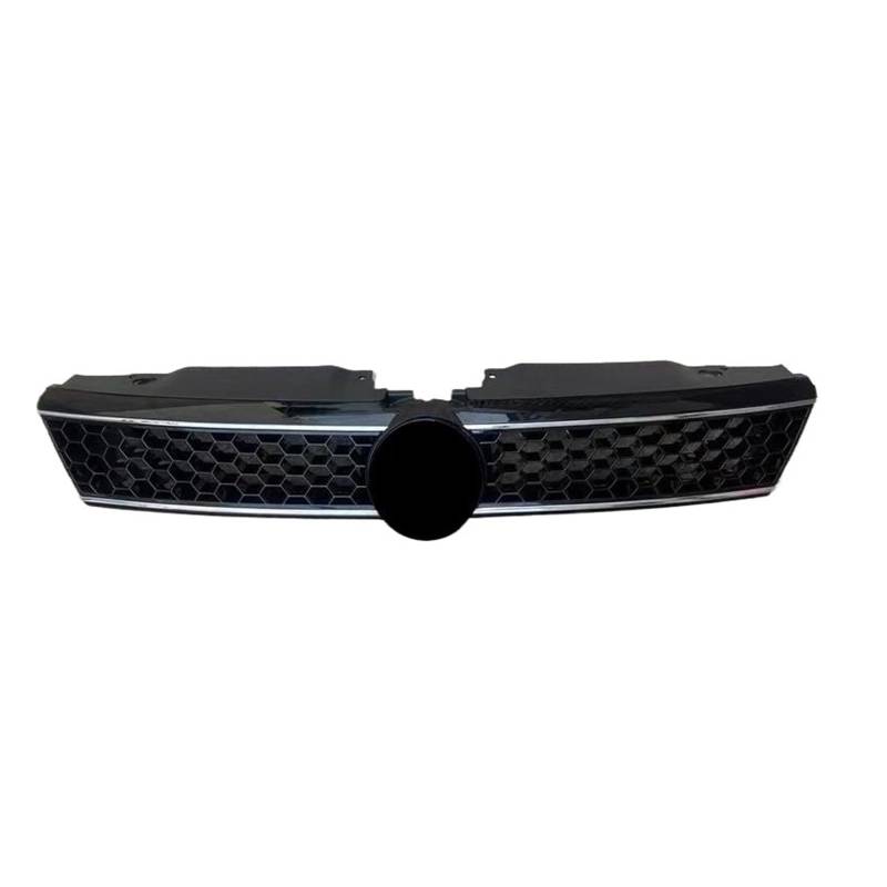 Auto Kühlergrill Für VW Für Jetta Mk6 2012 2013 2014 Grill Honeycomb Racing Grills Modifizierte GLI Stil Auto Vorderen Stoßfänger Oberen Grille Front Kühlergrill(Sliver) von Barhbt