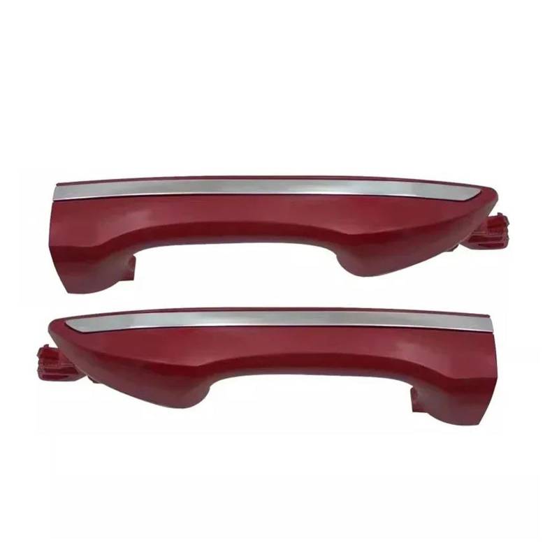 Auto Linkslenker Außentürgriff Für Toyota Für Corolla 2014 2015 2016 2017 2018 Auto Außentürgriff Exterieur Auto Türgriff(Red 1 Pair) von Barhbt