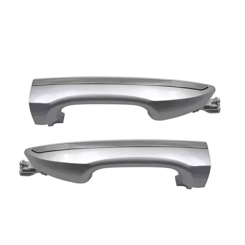 Auto Linkslenker Außentürgriff Für Toyota Für Corolla 2014 2015 2016 2017 2018 Auto Außentürgriff Exterieur Auto Türgriff(Sliver 1 Pair) von Barhbt