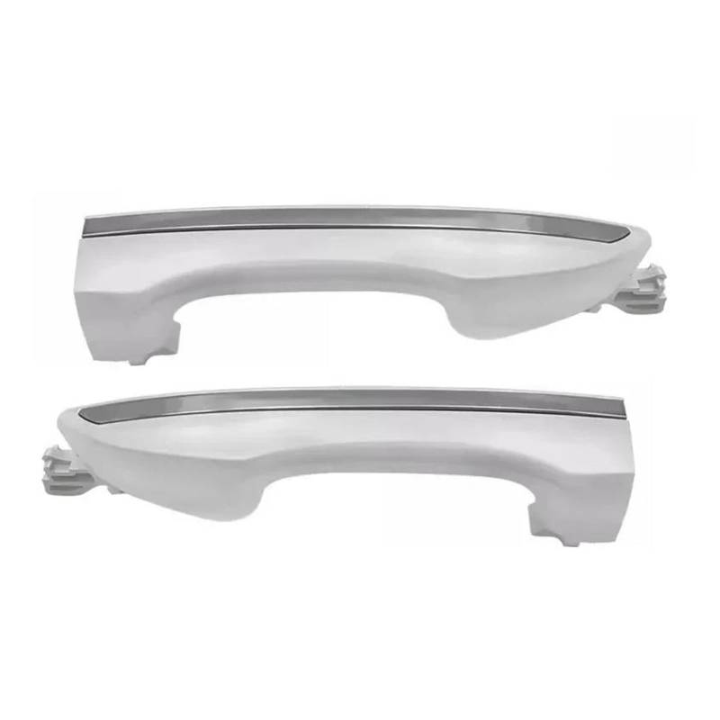 Auto Linkslenker Außentürgriff Für Toyota Für Corolla 2014 2015 2016 2017 2018 Auto Außentürgriff Exterieur Auto Türgriff(Super White 1 Pair) von Barhbt