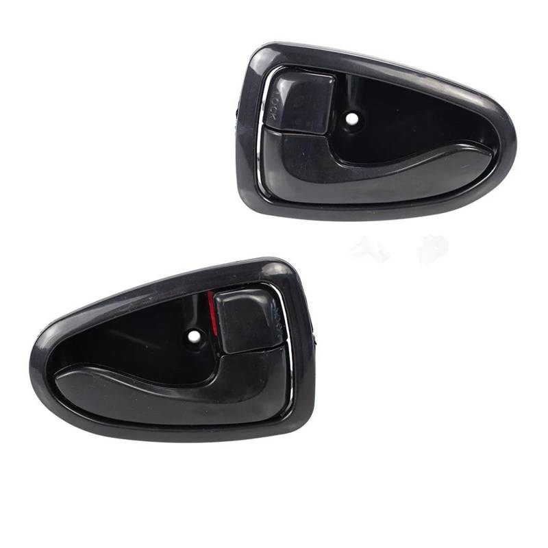 Auto Linkslenker Außentürgriff Innentürgriff Für Hyundai Für Accent/Verna 2000–2006 2000 2001 2002 2003 2004 2005 2006 Exterieur Auto Türgriff(Left Black) von Barhbt