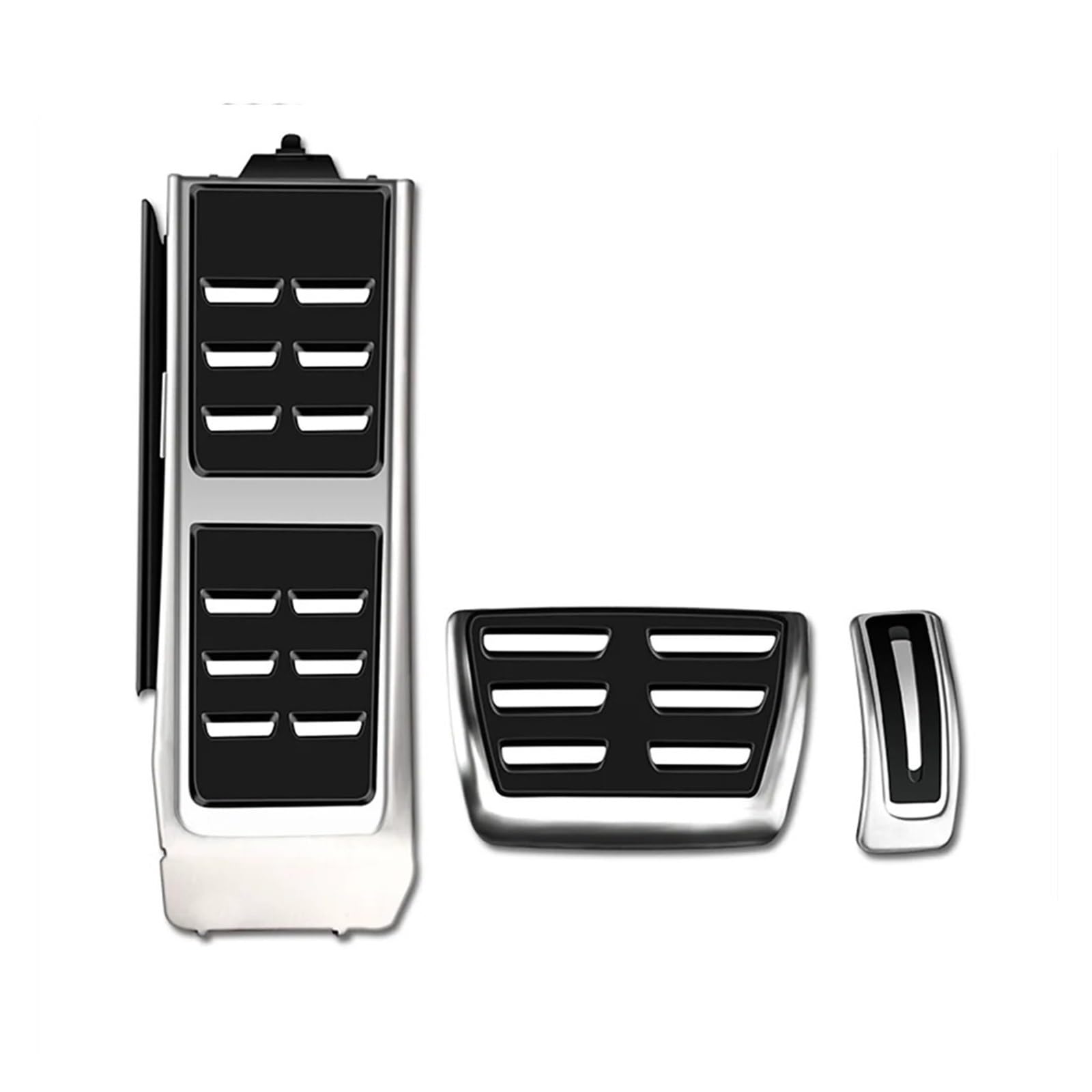 Auto Pedal Set Für A4 Für B8 Für B9 Für A6 Für C7 Für C8 Für Q5 2009-2024 at MT Auto Pedale Edelstahl Gaspedal Bremspedal Abdeckung Pads Fußpedal Bremspedal(B) von Barhbt