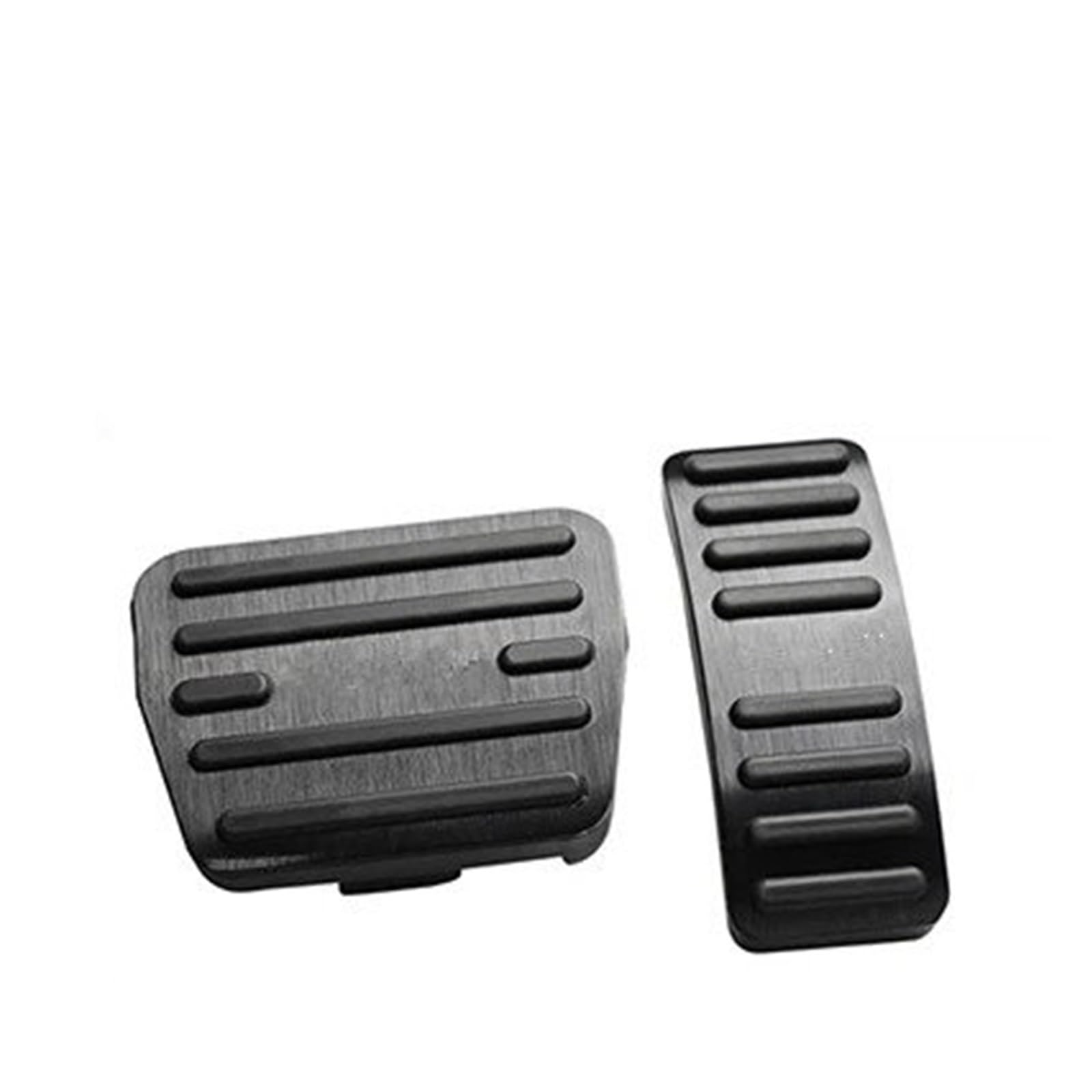 Auto Pedal Set Für Chery Jetour X70 Plus 2021 2022 2023 Aluminium Auto Kraftstoff Beschleuniger Bremse Kupplung Pedal Abdeckung Nicht Slip Pads Fall Zubehör Fußpedal Bremspedal(at Black) von Barhbt