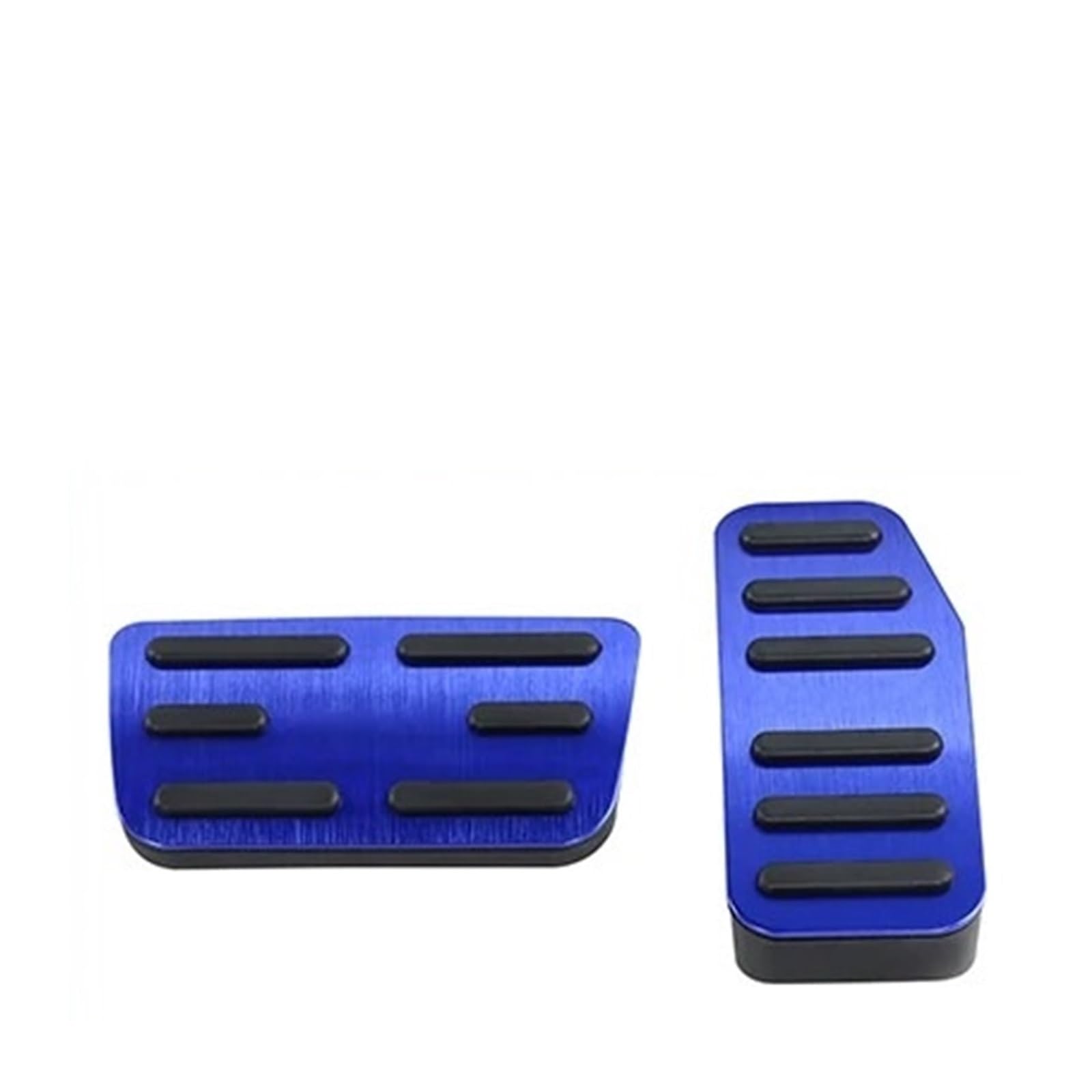 Auto Pedal Set Für HRV HR-V 2014 2015 2016 2017 2018 2019 2020 Aluminium Auto Kraftstoff Beschleuniger Bremspedale Abdeckung Anti-Slip Pad Zubehör Fußpedal Bremspedal(Blau) von Barhbt