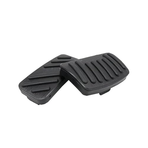 Auto Pedal Set Für Hyundai Für Elantra CN7 Für Avante Für I30 Limousine 2021 2022 2023 Auto Fußpedale Bremse Gaspedal Rest Pedal Pads Kein Bohren Zubehör Fußpedal Bremspedal(Black 2 PCS) von Barhbt