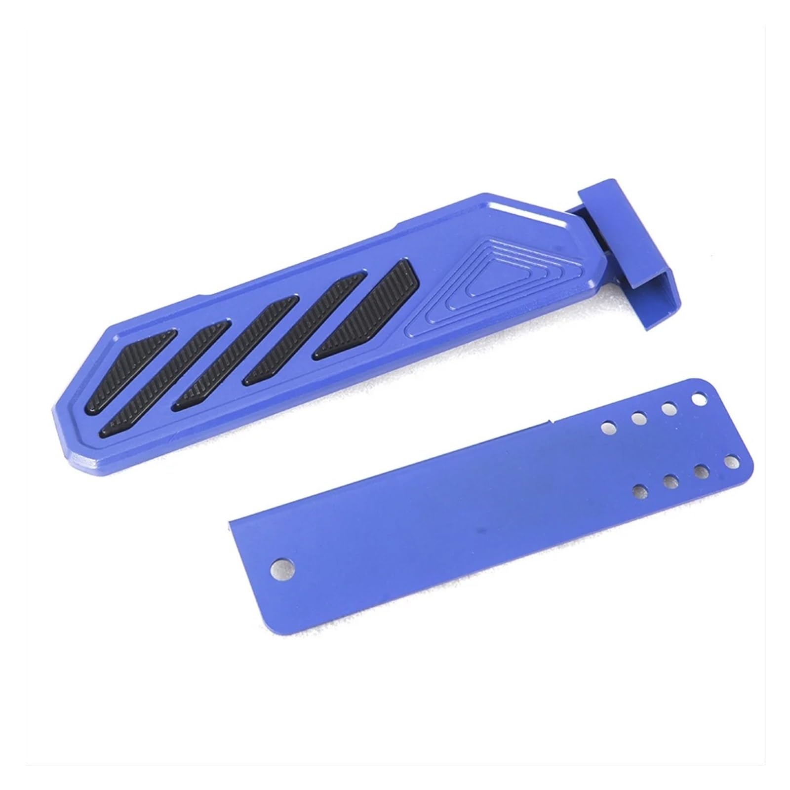 Auto Pedal Set Für Jeep Für Wrangler JL JLU 4XE 2018 2019 2020 2021 2022 Für Gladiator Blau Auto Bremspedal Linke Seite Fußstütze Kick Panel JT Anti-Slip Fußpedal Bremspedal von Barhbt