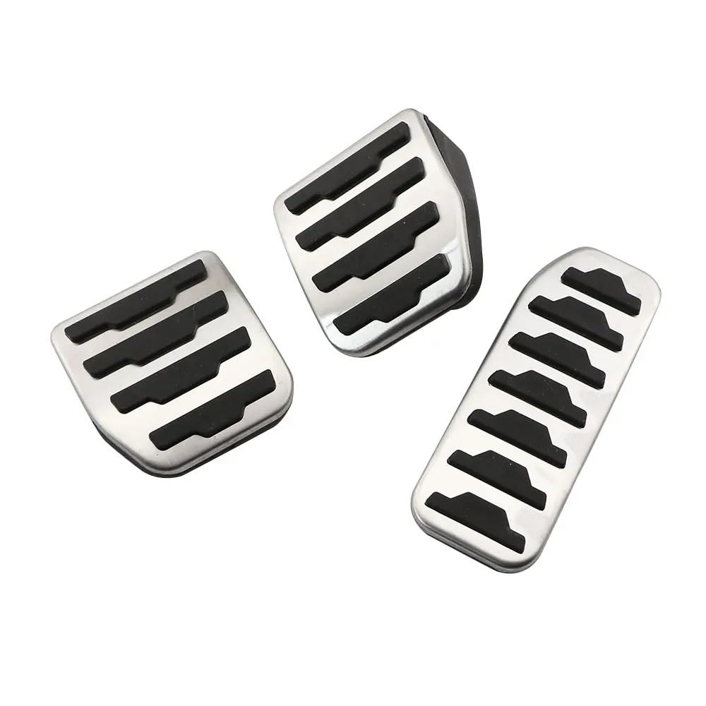 Auto Pedal Set Für Land Für Rover Für Range Für Rover Für Velar L560 2017 2018 2019 2020 2021 2022 Auto-Styling Auto Fuß Pedal Restfoot Gas Bremse Nicht-Slip Pedal Fußpedal Bremspedal(3 pcs) von Barhbt