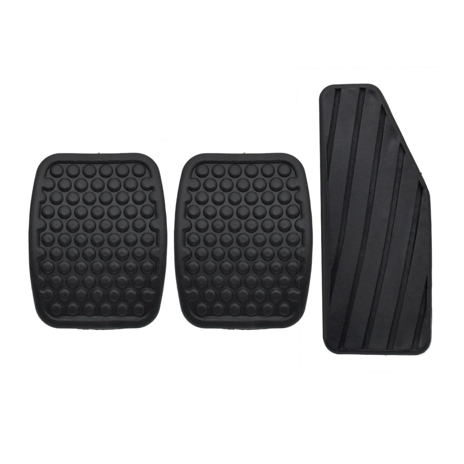 Auto Pedal Set Für Suzuki Auto Accelerator Kupplung Bremspedal Gummi Pad Pedal Abdeckung Kit Auto Kraftstoff Pedal Pedale Abdeckung Nicht-Slip Teile 3PCS/1Set Fußpedal Bremspedal von Barhbt