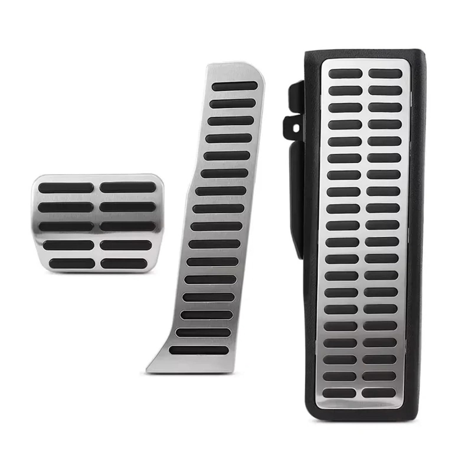 Auto Pedal Set Für VW Für Sharan 2010~2022 Auto Fuß Pedale Edelstahl Pad Kraftstoff Bremse Nicht-Slip Kein Bohren Legierung Auto Abdeckungen Teile Fußpedal Bremspedal(3 Pcs) von Barhbt