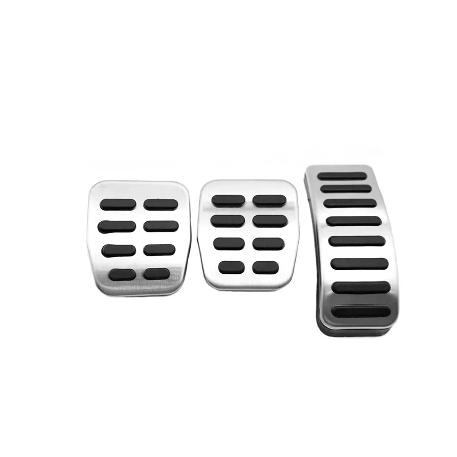 Auto Pedal Set Für VW New Für Beetle Für Bjalla 1998~2011 Auto Fußpedale Edelstahl Pads Kraftstoffbremse rutschfeste Kein Bohren Legierungsabdeckungen Fußpedal Bremspedal(3 pcs) von Barhbt