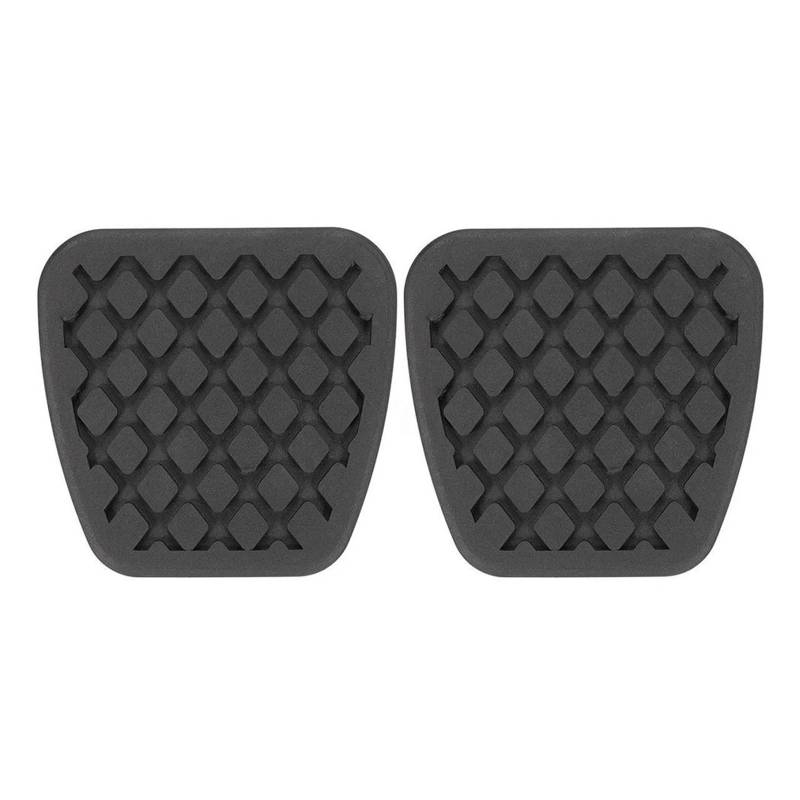 Bremse Fußplatten Für Accord Für Civic Für MKVII Für Civic Für CRV CRX Gummi Bremspedal Pad 2 Stücke Auto Bremse Kupplung Pedal Pad 46545SA5000 Auto Pedale von Barhbt