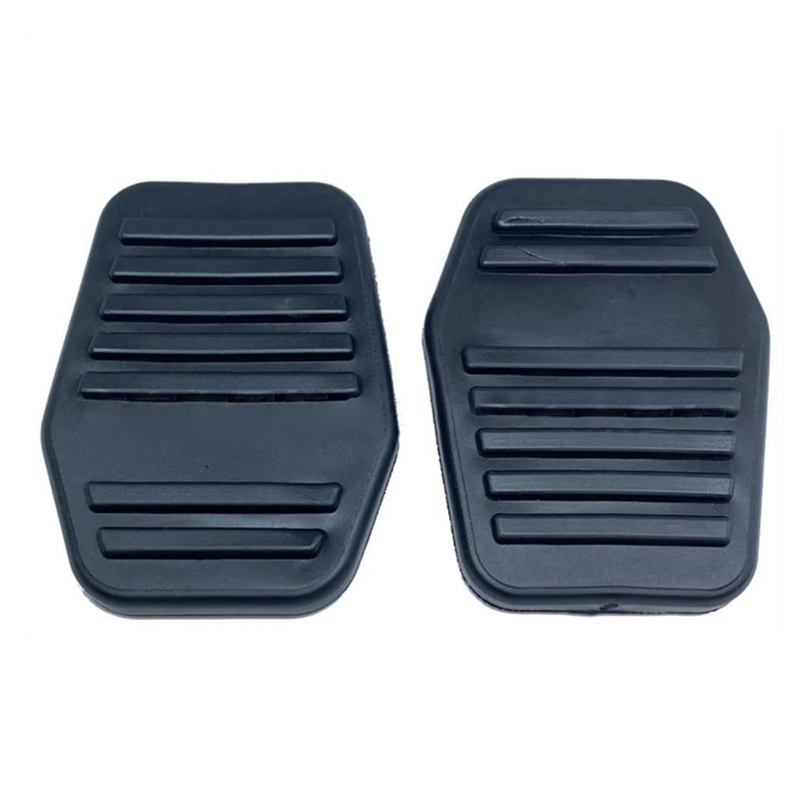 Bremse Fußplatten Für Ford Für Fiesta MK5 Klassische Ikon 2002 2003 2004 2005 2006 2007 2008 6789917 Auto Gummi Bremse Kupplung Fuß Pedal Pad Abdeckung Auto Pedale(2PCS) von Barhbt