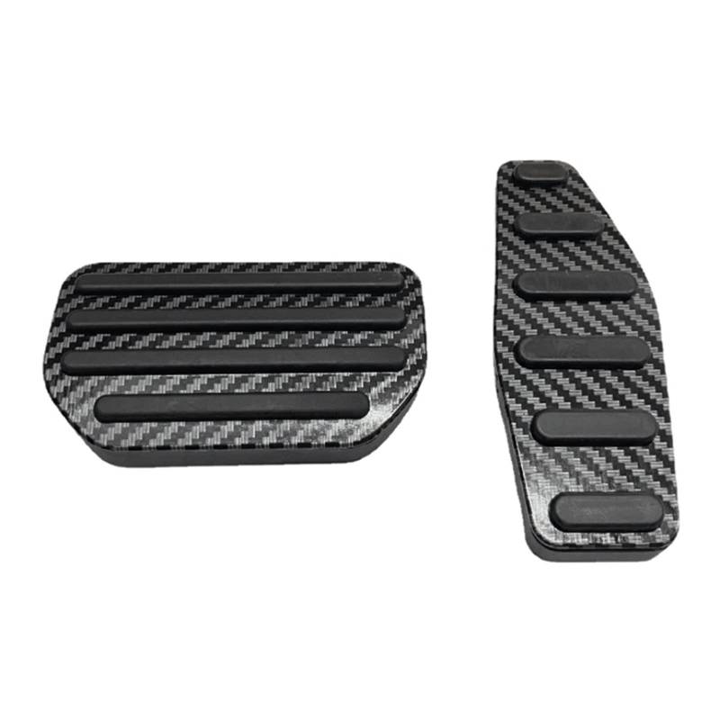 Bremse Fußplatten Für Suzuki Für Jimny 2019 2020 2021 Auto Gaspedal Bremse Fußpedal Abdeckung Aluminiumlegierung Pedal Pad Zubehör, Automatisch Auto Pedale von Barhbt