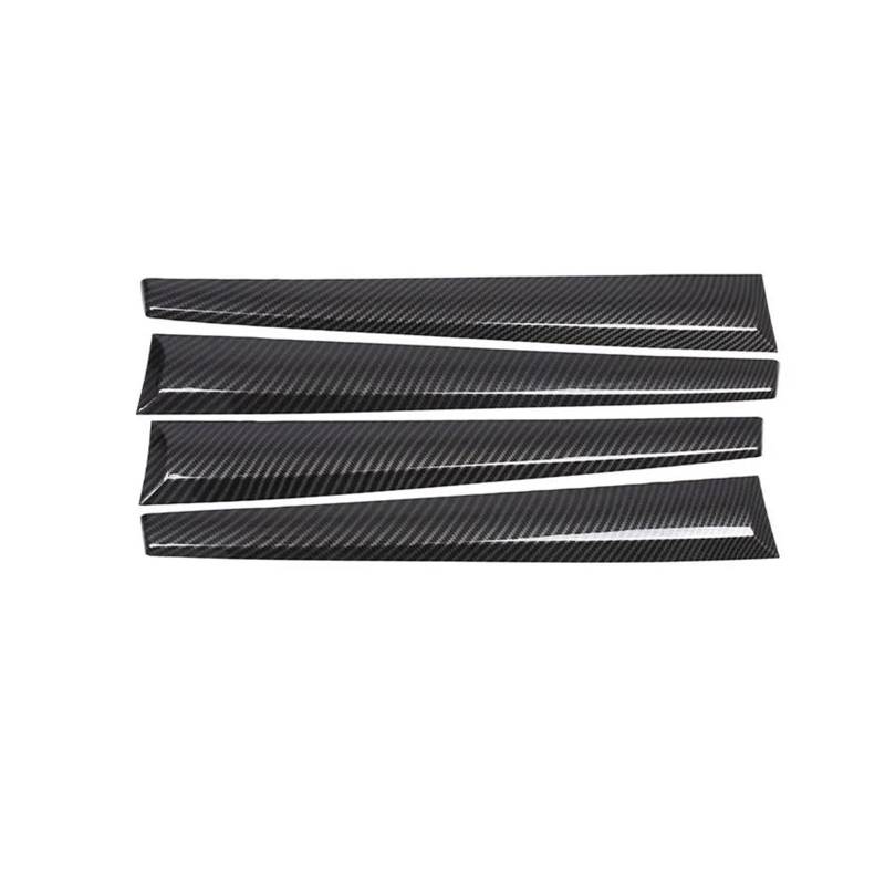 Center Console Panel Dekoration Für Toyota Für Hilux 2015-2021 ABS Carbon Fiber Muster Autotür Innentür Panel Schutz Dekorative Streifen Aufkleber Interieurleisten Trim(Carbon Fiber) von Barhbt