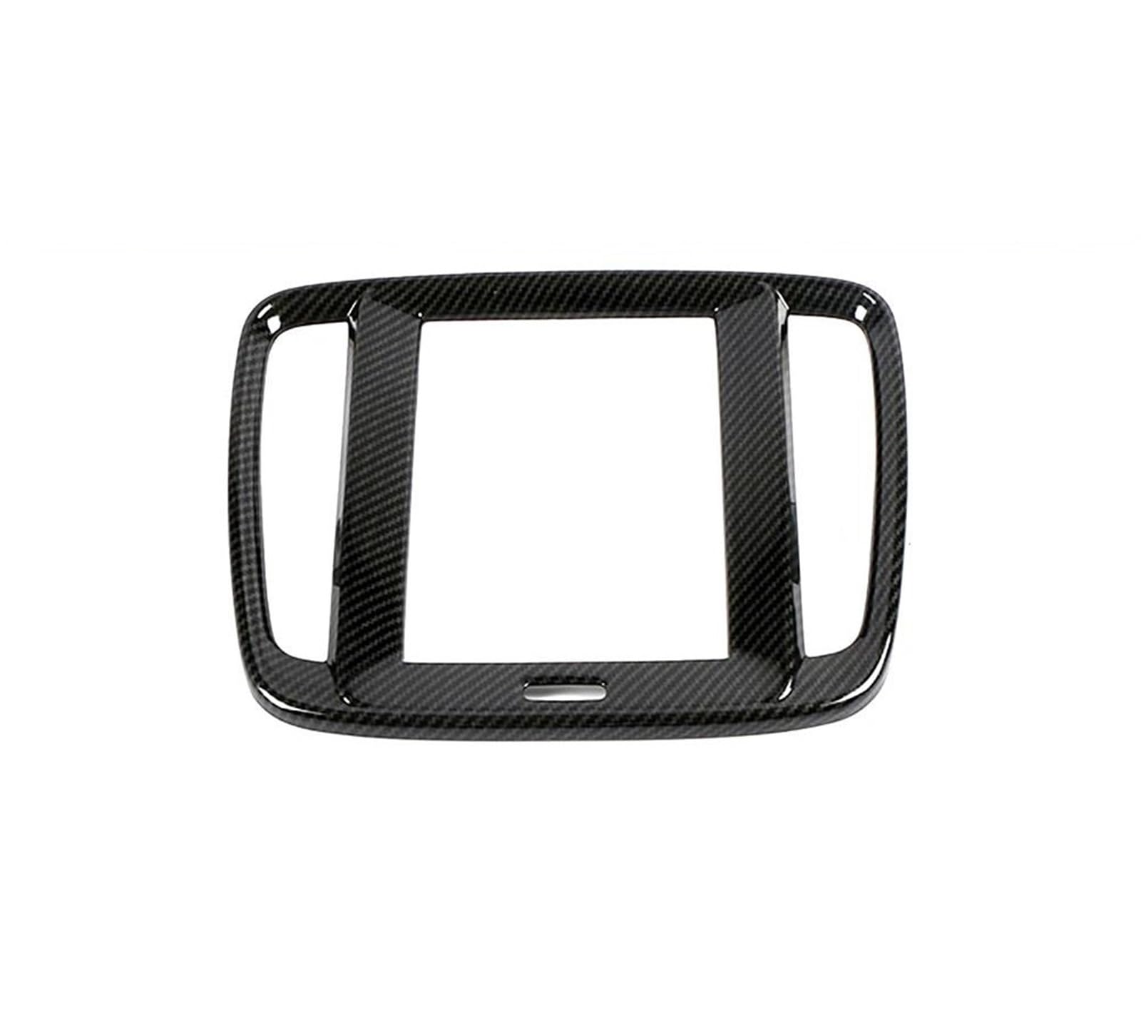 Center Console Panel Dekoration Für Volvo Für XC40 2019 2020 2021 Auto-Mittelkonsolenzubehör Kohlefaser-Farbwechseldekoration Styling-Rahmenabdeckungsverkleidung Interieurleisten Trim(Style D) von Barhbt