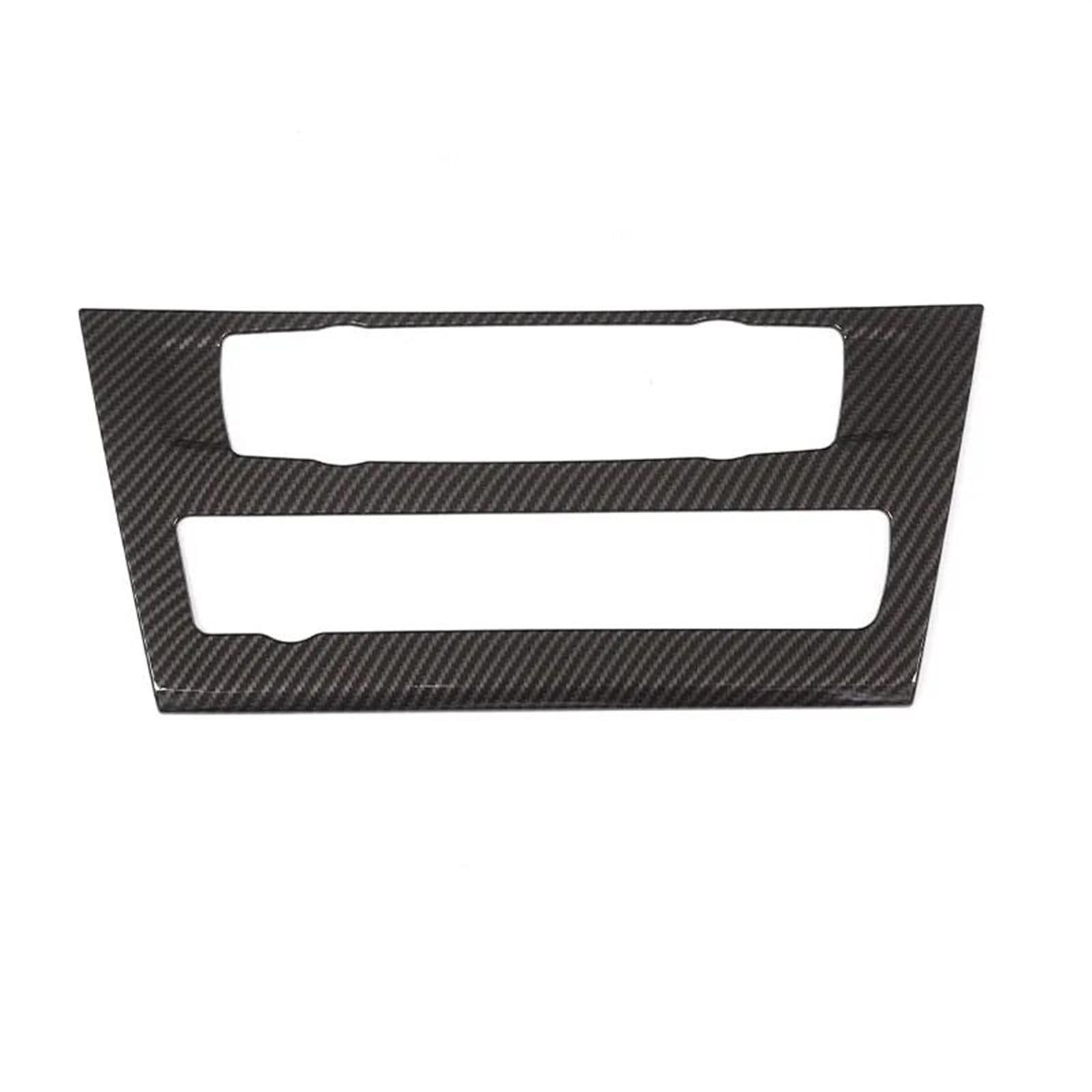 Center Console Panel Dekoration Für X3 Für X4 F25 F26 2011-2017 Auto Zentrale Steuerung Klimaanlage Taste CD Dekoration Panel Trim Abdeckung Innen Interieurleisten Trim(Carbon Fiber) von Barhbt