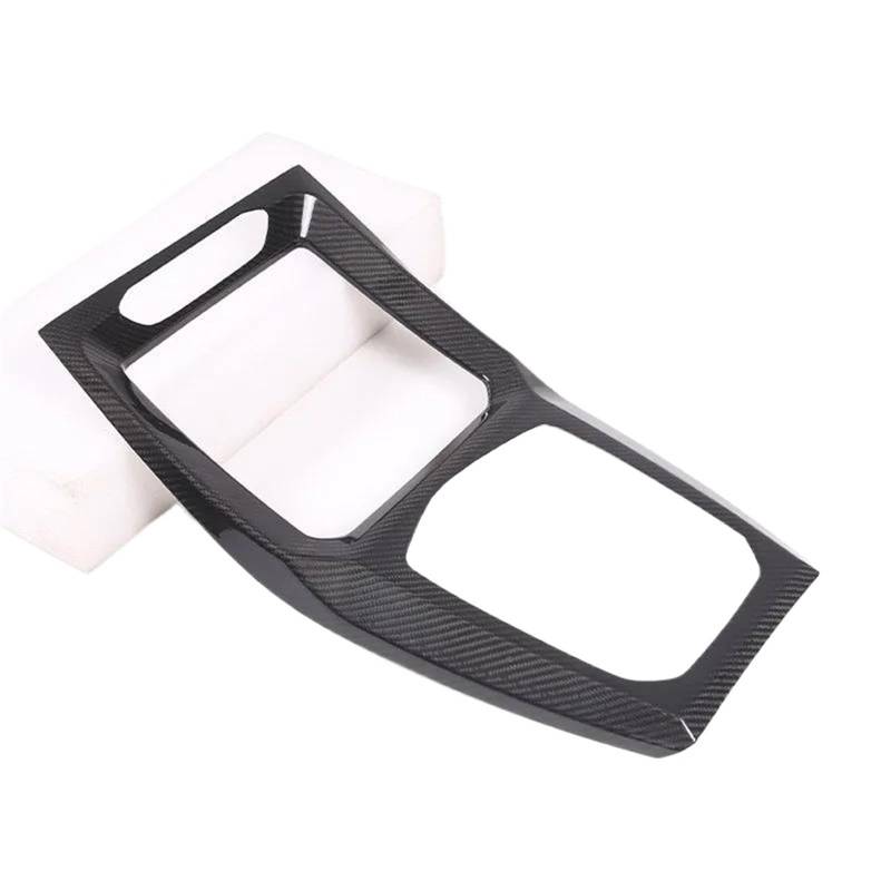 Center Console Panel Dekoration Für X3 Für X4 G01 G02 2022 Echtkohlefaser Auto Mittelkonsole Getriebe Panel Dekorativer Rahmen Aufkleber Autoinnenraum Interieurleisten Trim von Barhbt