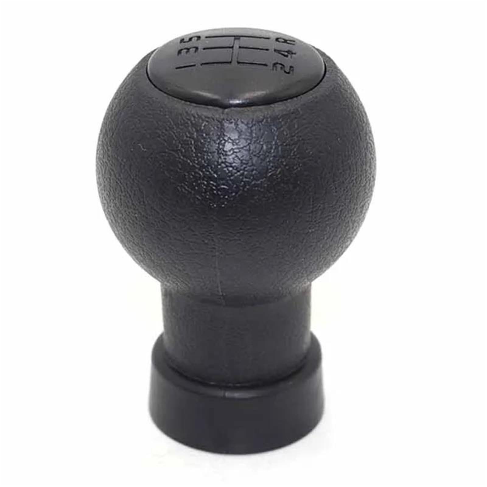 Gang Schaltkopf Für FIAT Für SEDICI 2006-2014 Schaltknauf Hebel Ändern Getriebe Shifter Kunststoff Manuelle Selector Übertragung Griff Schaltknauf Abdeckung(Schwarz) von Barhbt