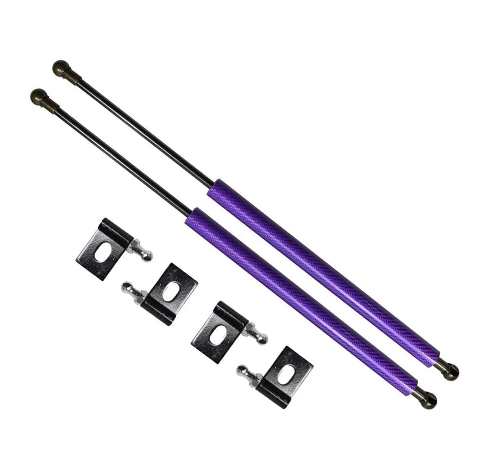 Motorhaubendämpfer Für Mitsubishi Lancer Evolution EVO 7 8 9 2001-2008 Vordere Motorhaube Lift Unterstützung Zylinder Schock Dämpfer Kolbenstange Prop Haubendämpfer(Purple) von Barhbt