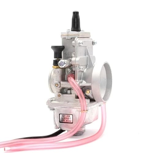 Motorrad Carburetor Für CR 250 CR250 Zapfen TM Kohlenhydrate Mikuni TM28 30 32 34 Flache Rutsche 28 30 32 34mm Carburador Vergaser Carb Carburetor(TM 38mm) von Barhbt