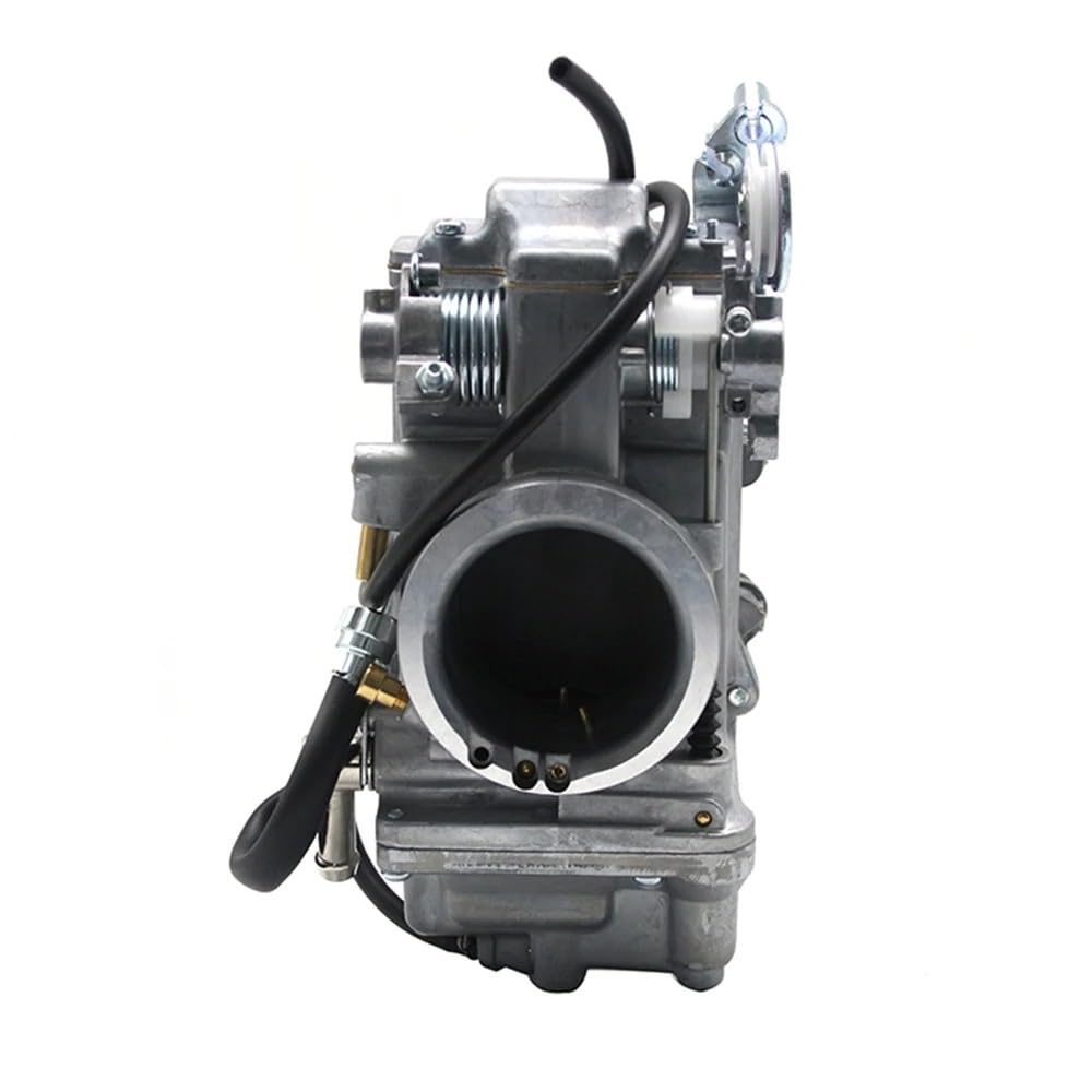 Motorrad Carburetor Für Evo Twin Cam TM 42 TM42 TM45-2K TM48 HSR 42 HSR42 HSR 45 HSR45 HSR 48 HSR48 Einfach Kit Motorrad Rutsche Vergaser Carburetor(HSR42 with Cable) von Barhbt