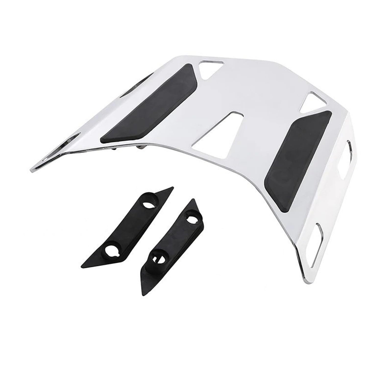 Motorrad Gepäckträger Für Goldwing Für GL1800 2018-2023 Motorrad Hinten Gepäck Träger Rack Gepäckträger Hinten(Chrome) von Barhbt