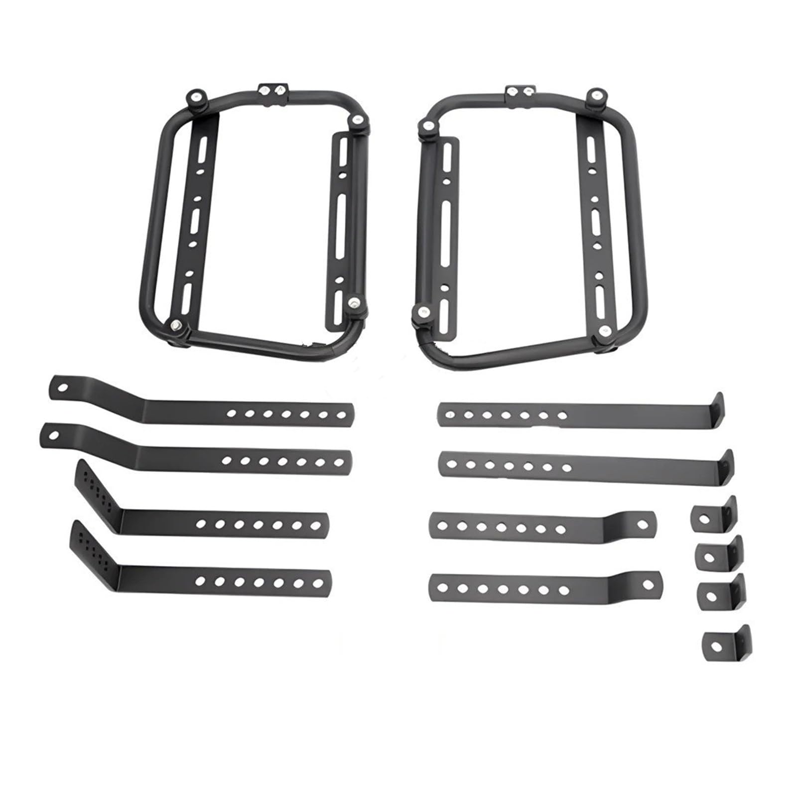 Motorrad Gepäckträger Universal Motorrad Seite Box Halterung Hinten Seite Gepäck Fall Träger DIY Schnell Abnehmbare Gepäckträger Hinten von Barhbt