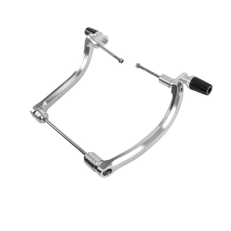 Motorschutzbügel Für Kawasaki Für Z650RS Z 650 RS 2022 2023 2024 Z 650 Für Z650 RS Motorrad Motor Schutz Anti Crash Rahmen Slider Fallen Crash Protector Abdeckung Motorrad Stoßstange(Silber) von Barhbt