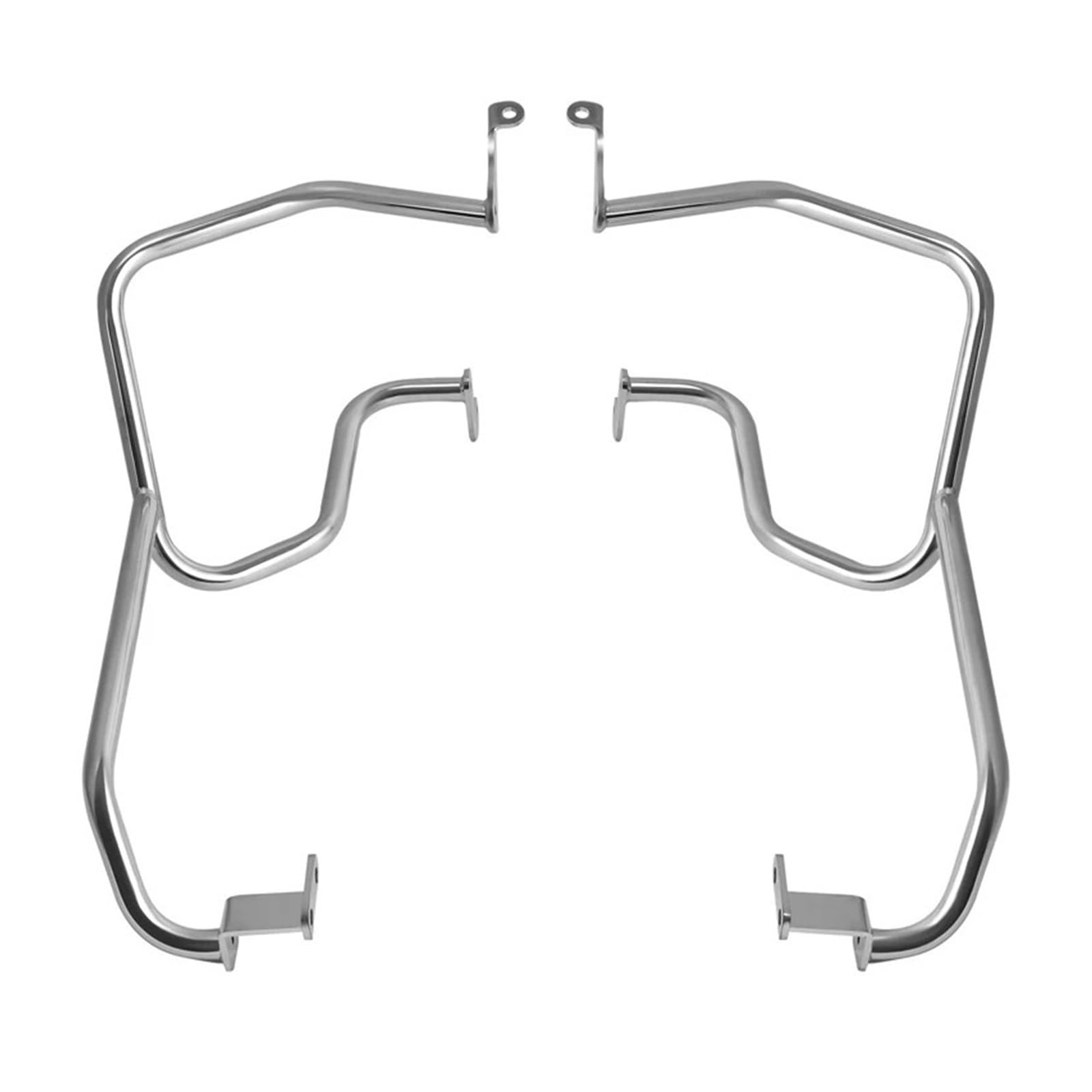 Motorschutzbügel Für R18 B 2022 2023 Motorrad Sattel Autobahn Crash Bars Motor Schutz Schützen Motorrad Stoßstange(Chrome) von Barhbt