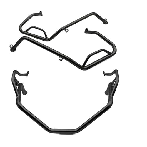 Motorschutzbügel Für X-ADV750 2021 2022 2023 2024 Für XADV 750 Für XADV750 Motorrad-Motorschutzbügel Sturzbügel Edelstahl-Stoßfängerrahmenschutz Motorrad Stoßstange(A Set-Black) von Barhbt